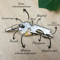 8 In 1 Multitool Key Ring