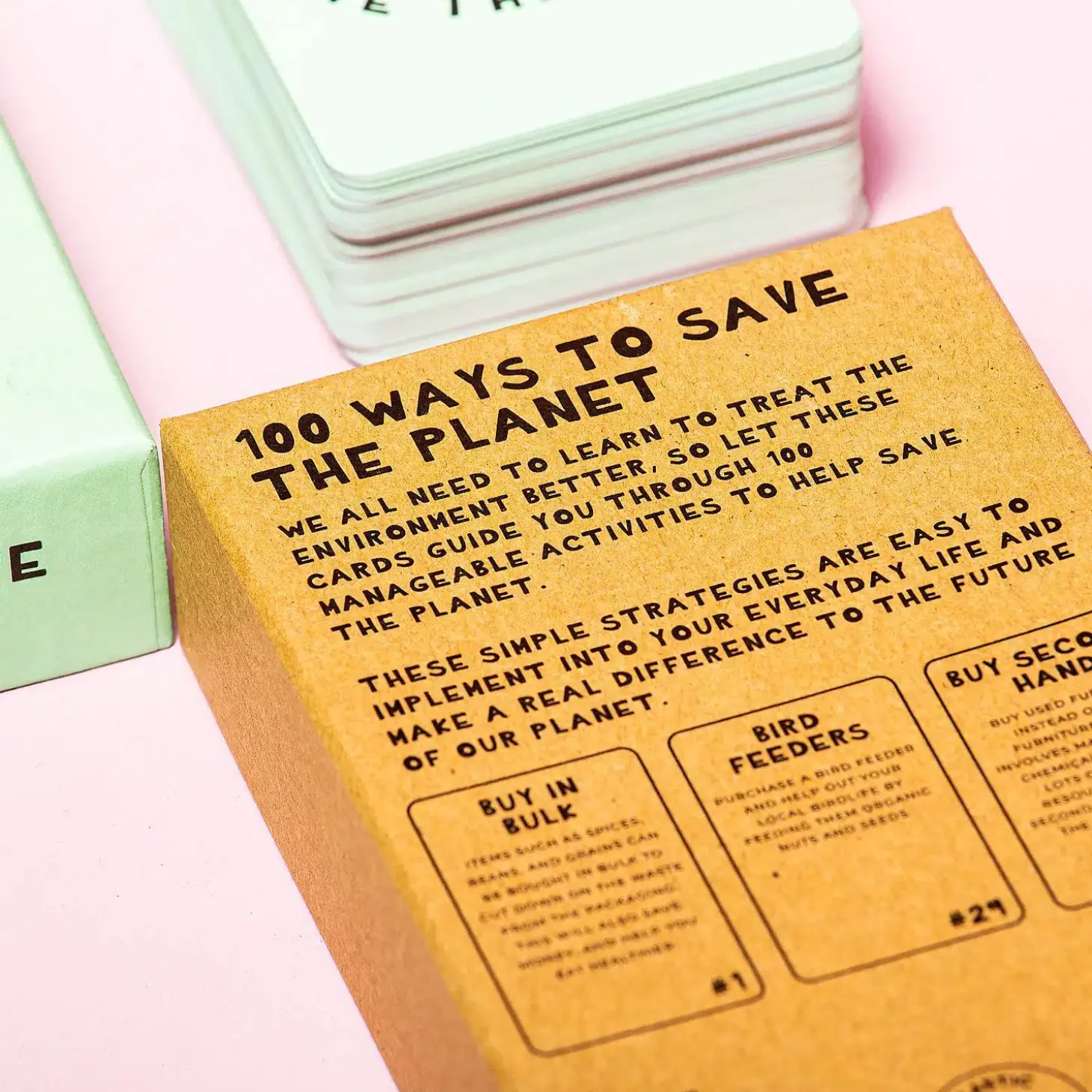100 Ways To Save The Planet kaarten