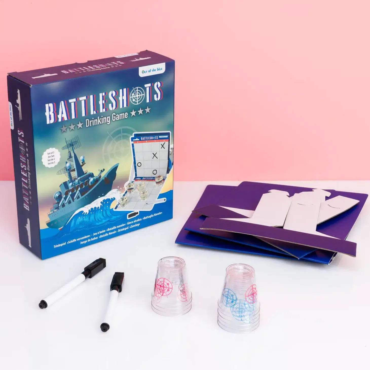 Battleshots drankspel