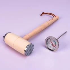 BBQ hamer en thermometer