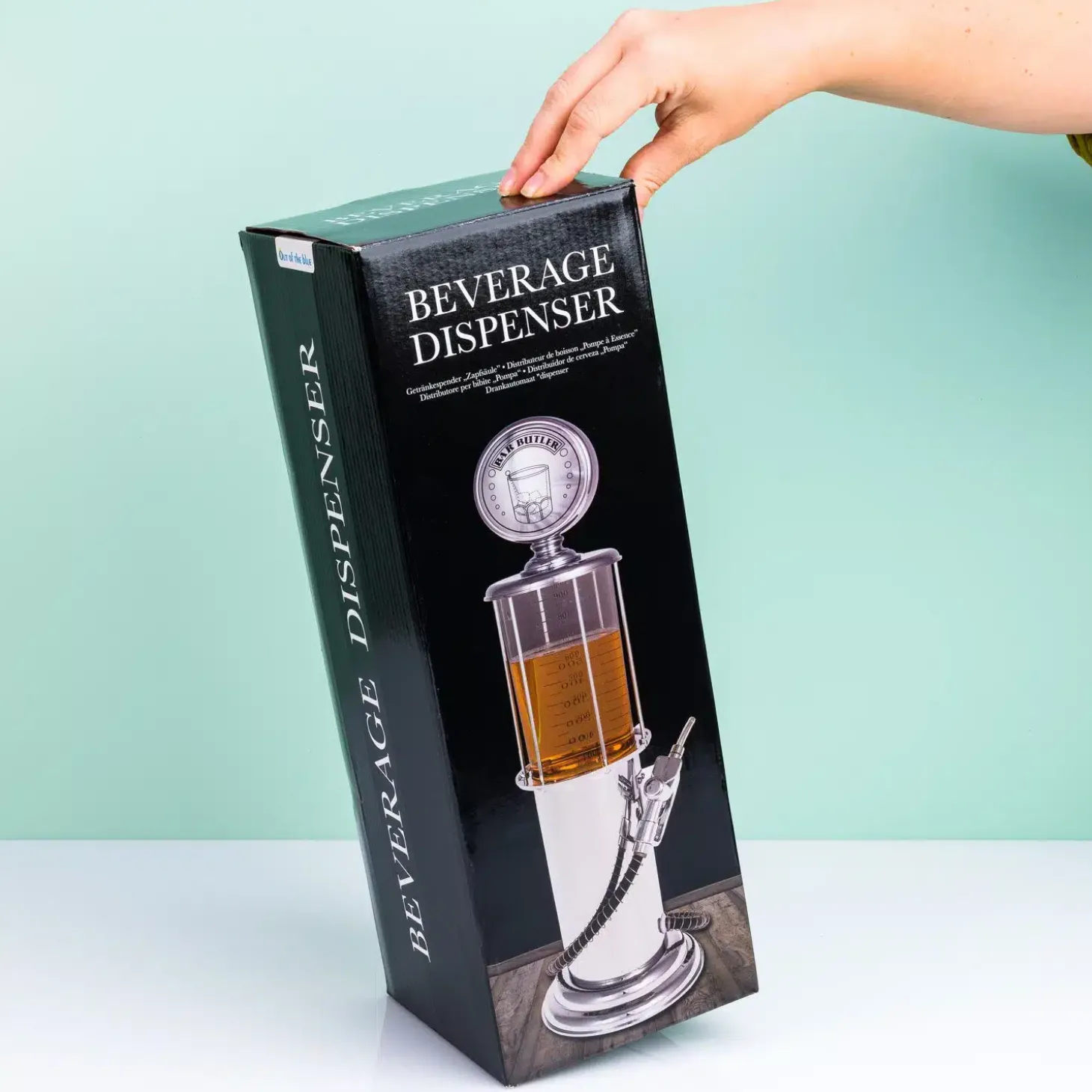 Benzinepomp drankdispenser