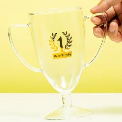 Bier trofee bierglas