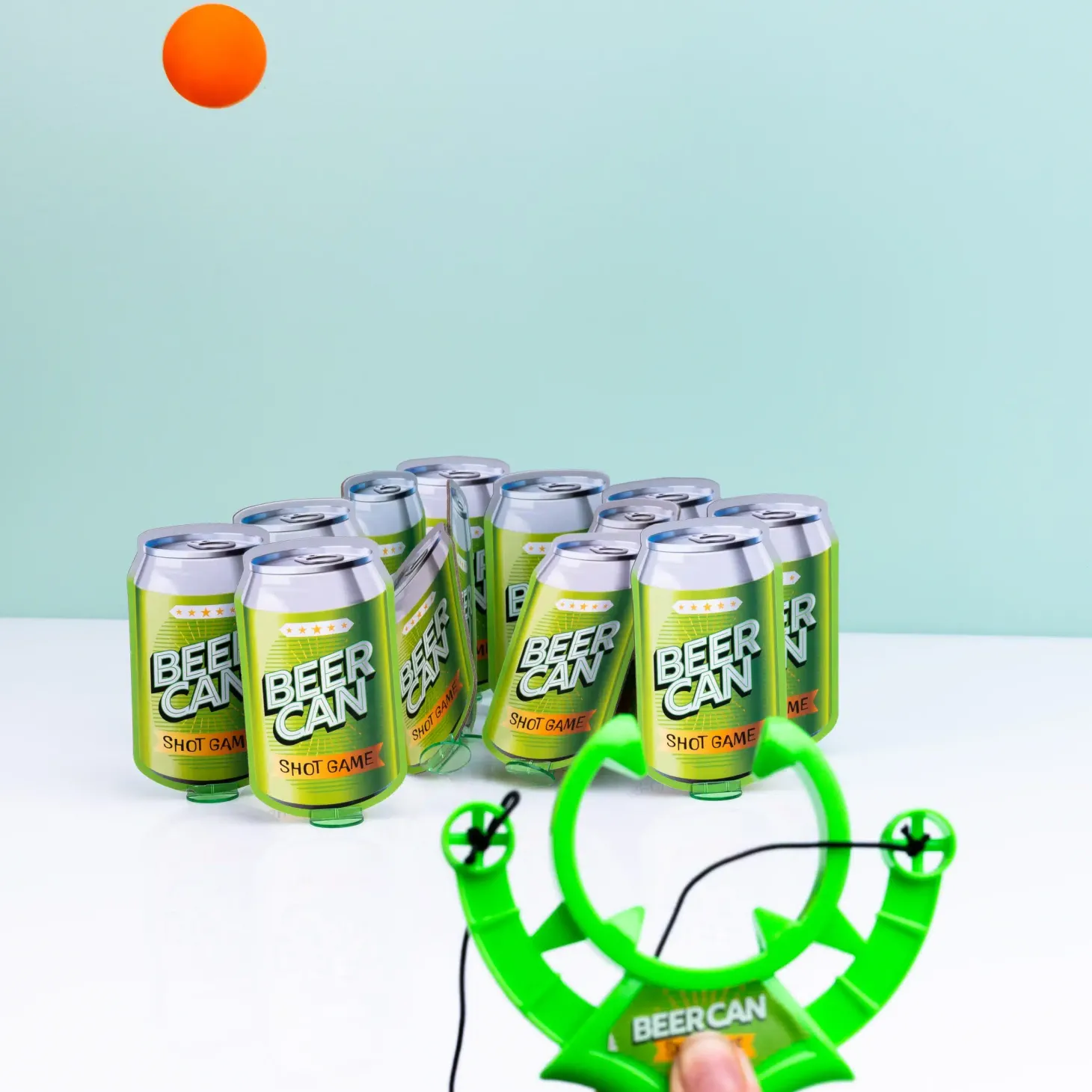 Bierblikjes drankspel