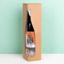Bierfles Niet storen ik kijk voetbal (750 ml)