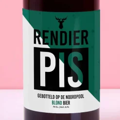Bierfles Rendier pis (750 ml)
