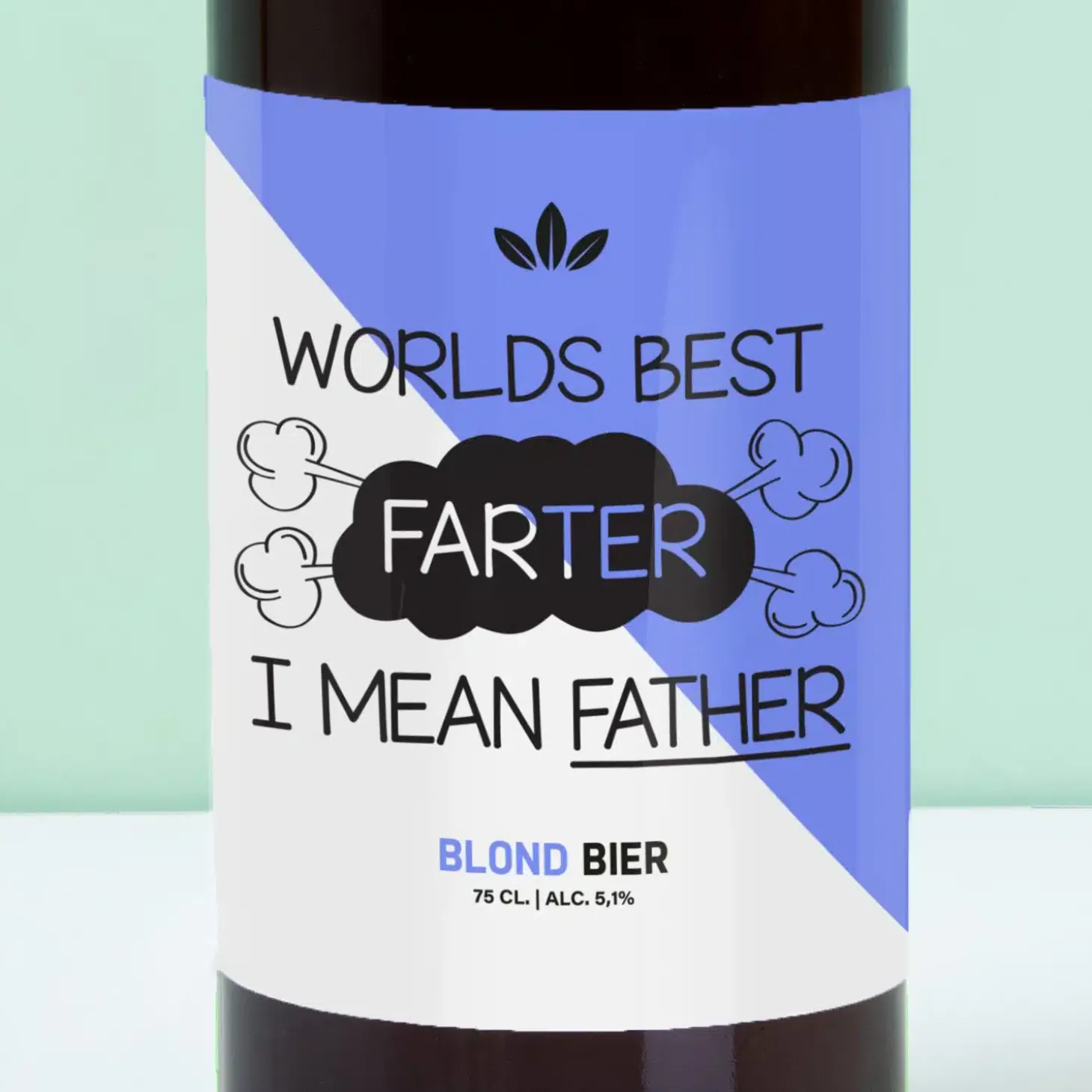 Bierfles World’s Best Farter (750 ml)