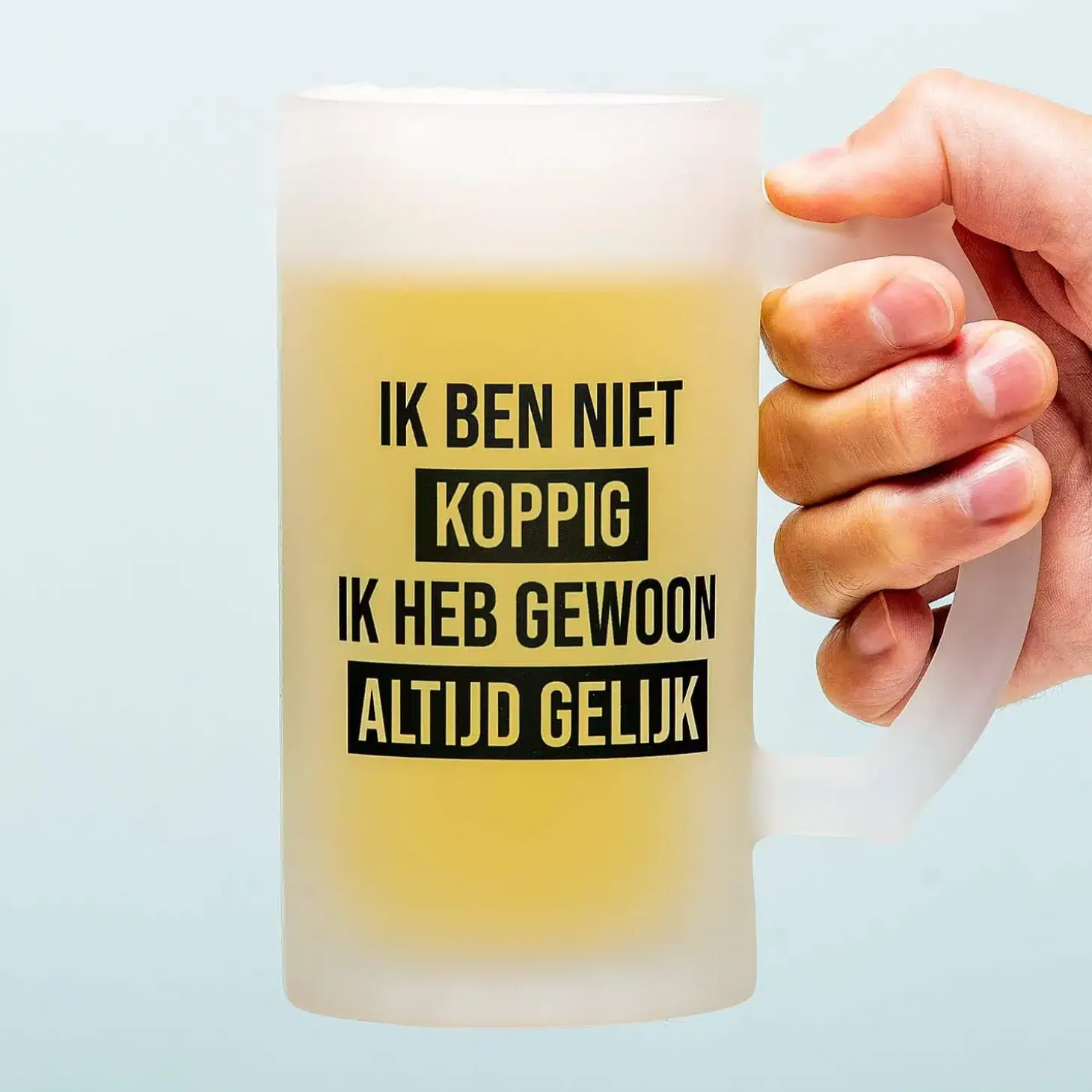 Bierpul Ik ben niet koppig