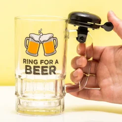Bierpul met fietsbel