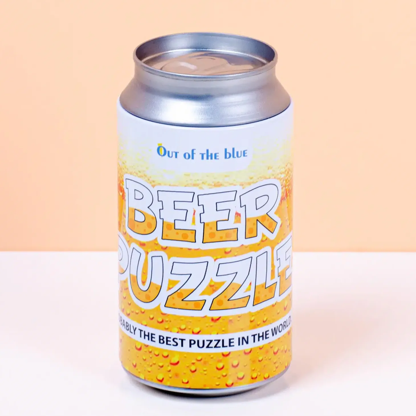 Bierpuzzel in blik (102 stukjes)