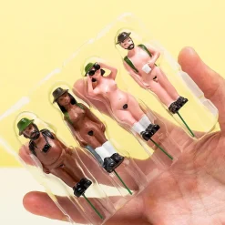 Bloempot naturisten (set van 4)
