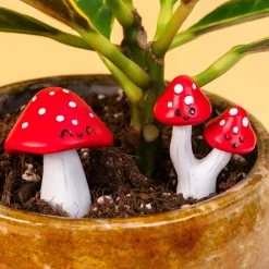 Bloempot paddenstoelen (set van 4)