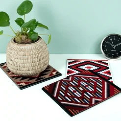 Bloempot vloerkleedje