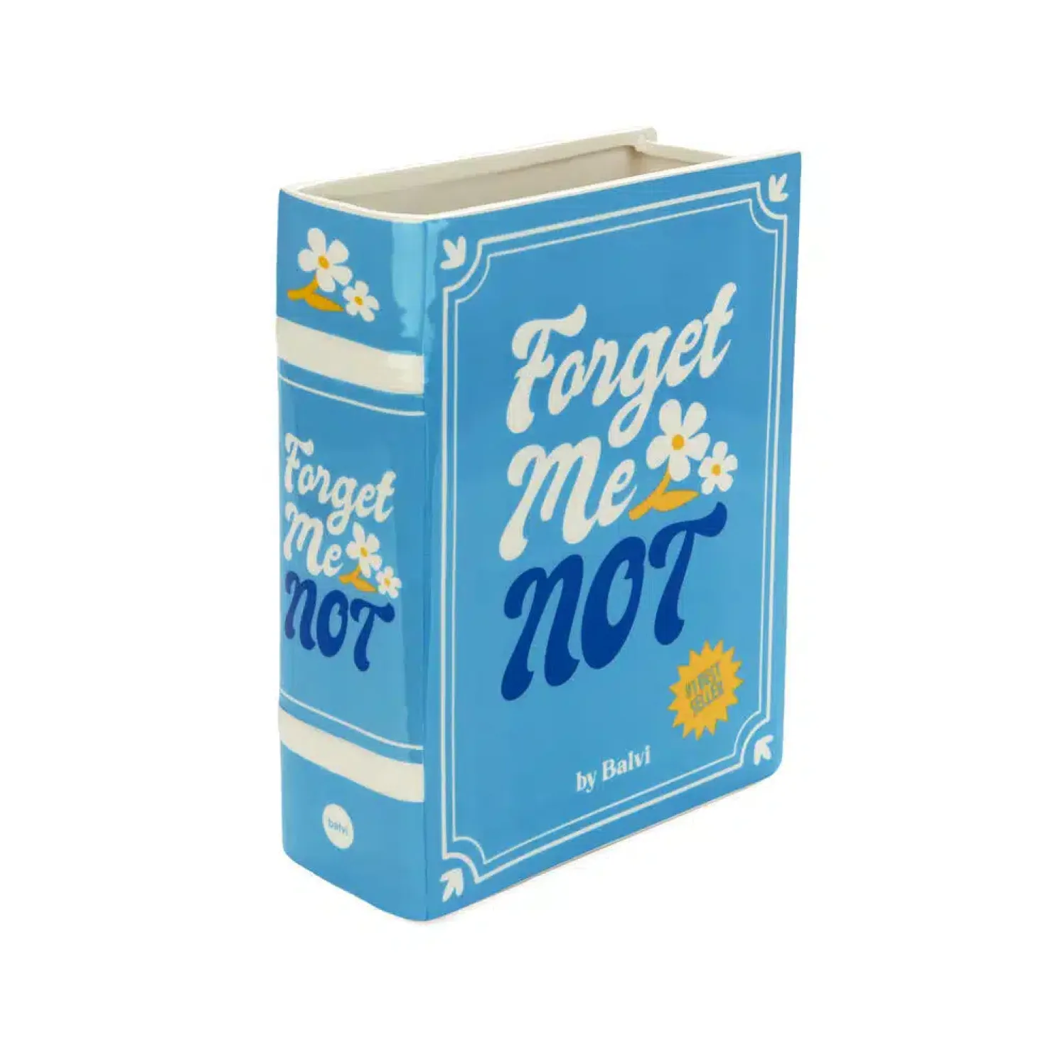 Boek vaas