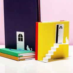 Bookstairs boekensteun (set van 2)