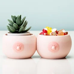 Borst potjes (set van 2)