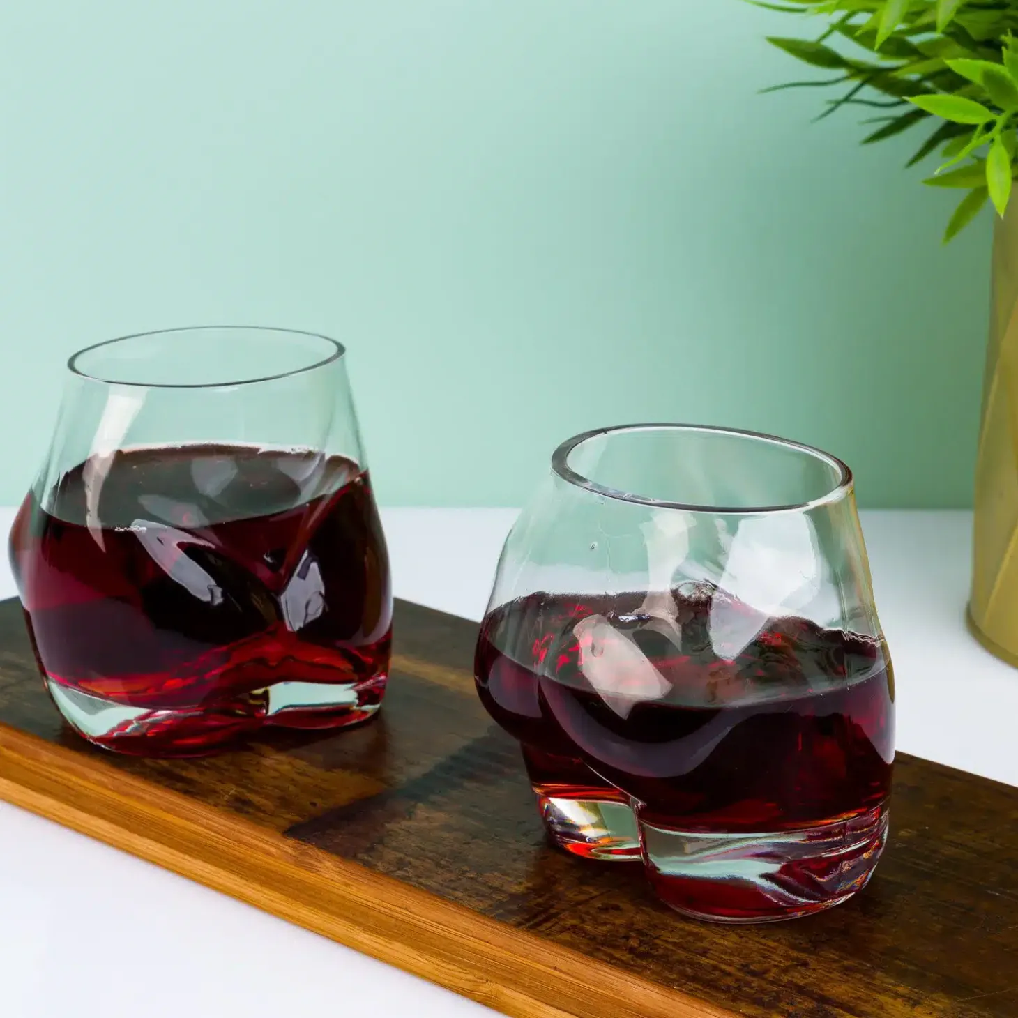 Bottoms Up glas (set van 2)