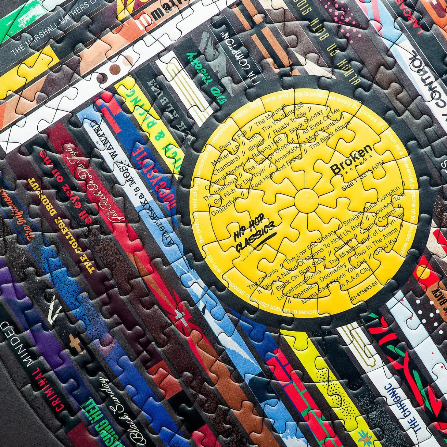 Broken Records puzzel (200 stukjes)