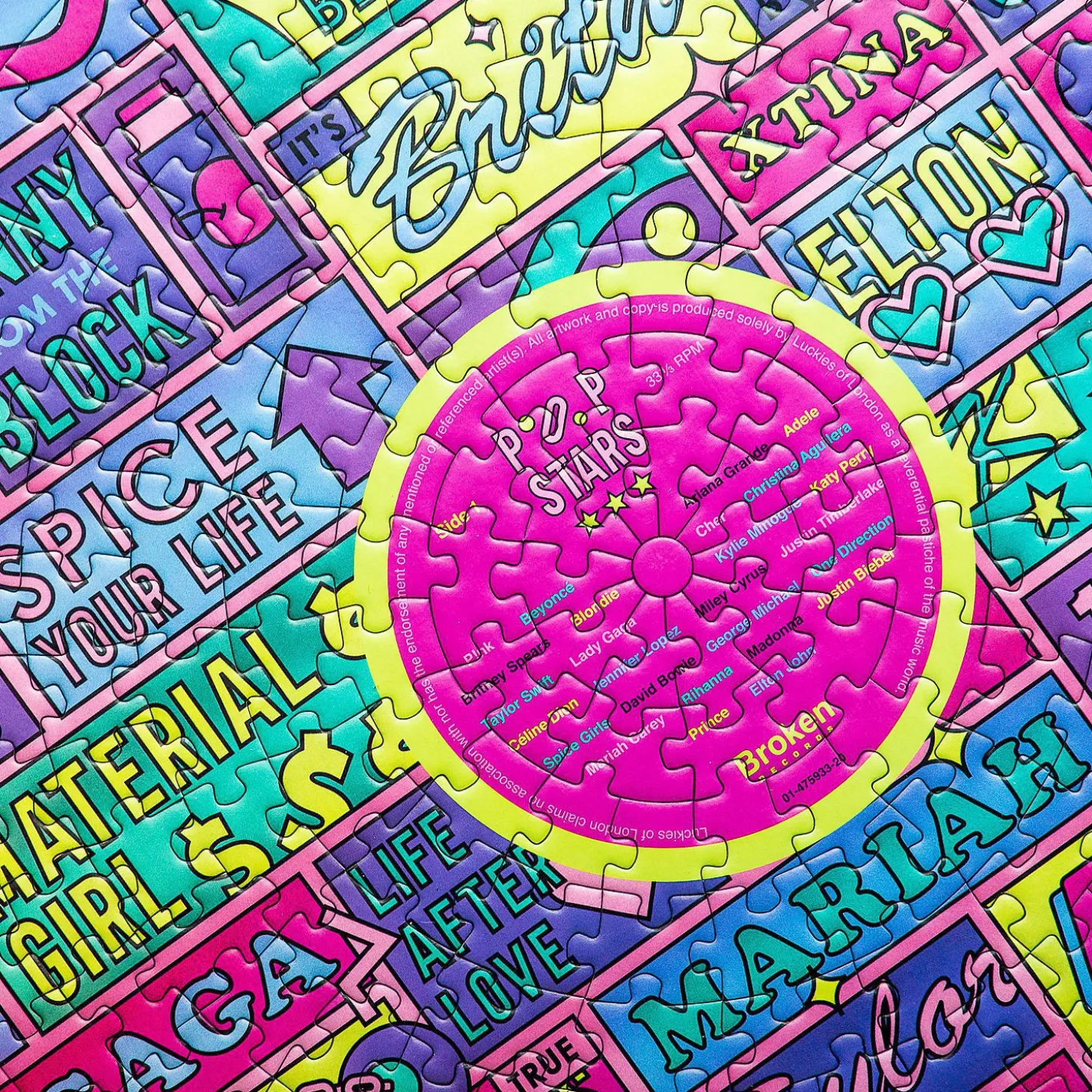 Broken Records puzzel (200 stukjes)