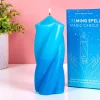 Calming Spell kaars met angelite