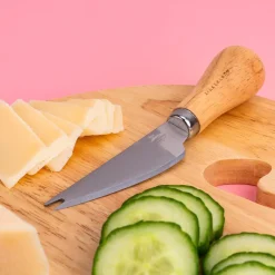 Champignon snijplank met kaasmes