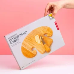 Champignon snijplank met kaasmes