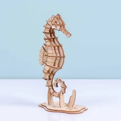 3D Puzzel Van Hout