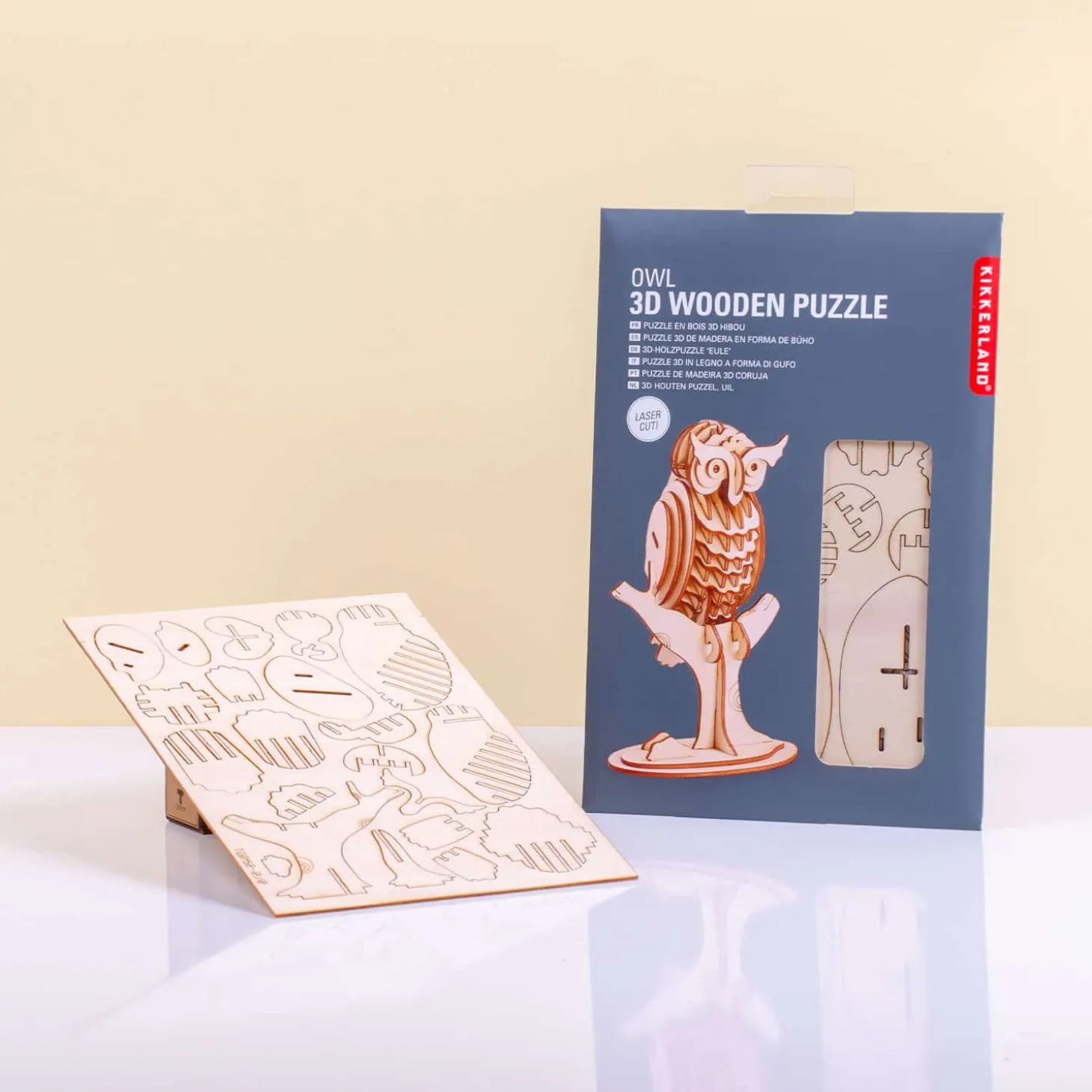 3D Puzzel Van Hout