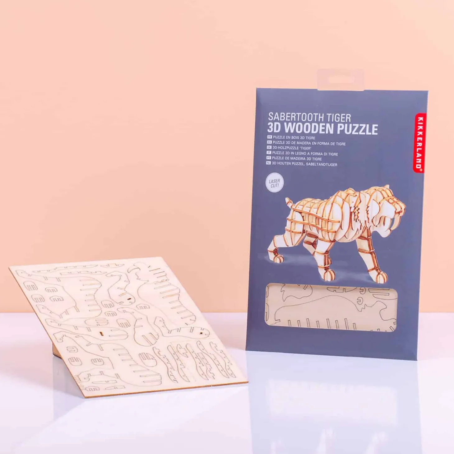 3D Puzzel Van Hout