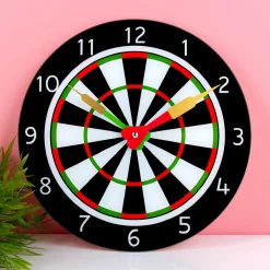 Dartbord klok