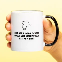 Dat was geen scheet mok
