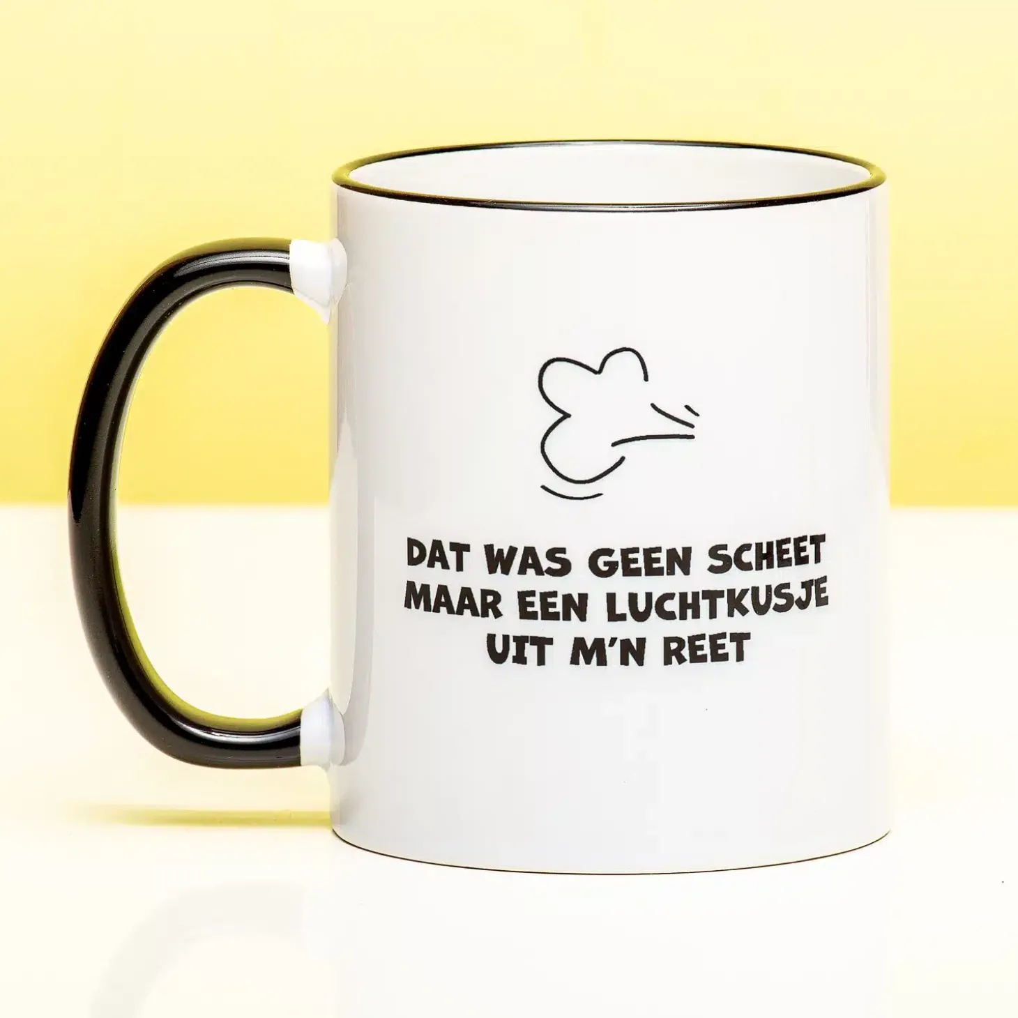 Dat was geen scheet mok