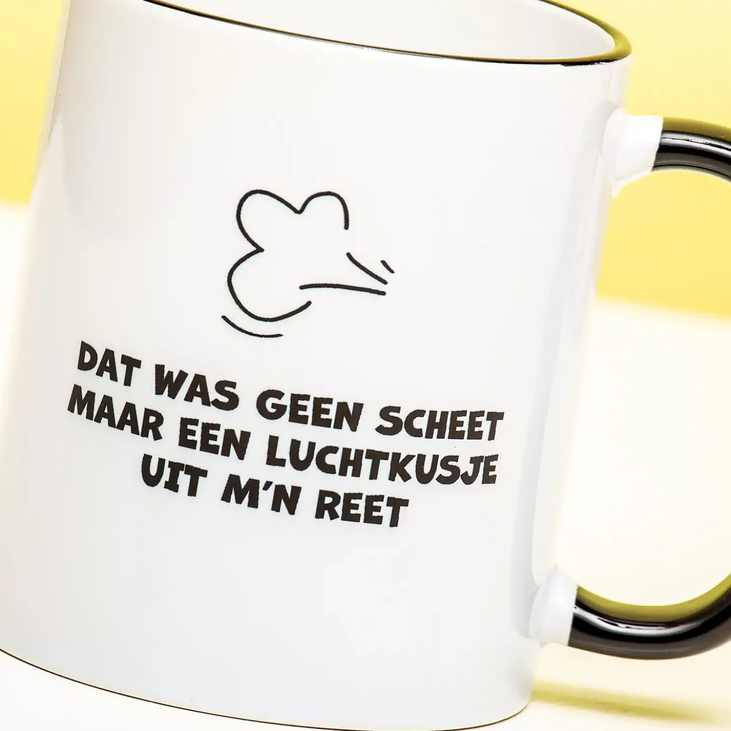 Dat was geen scheet mok