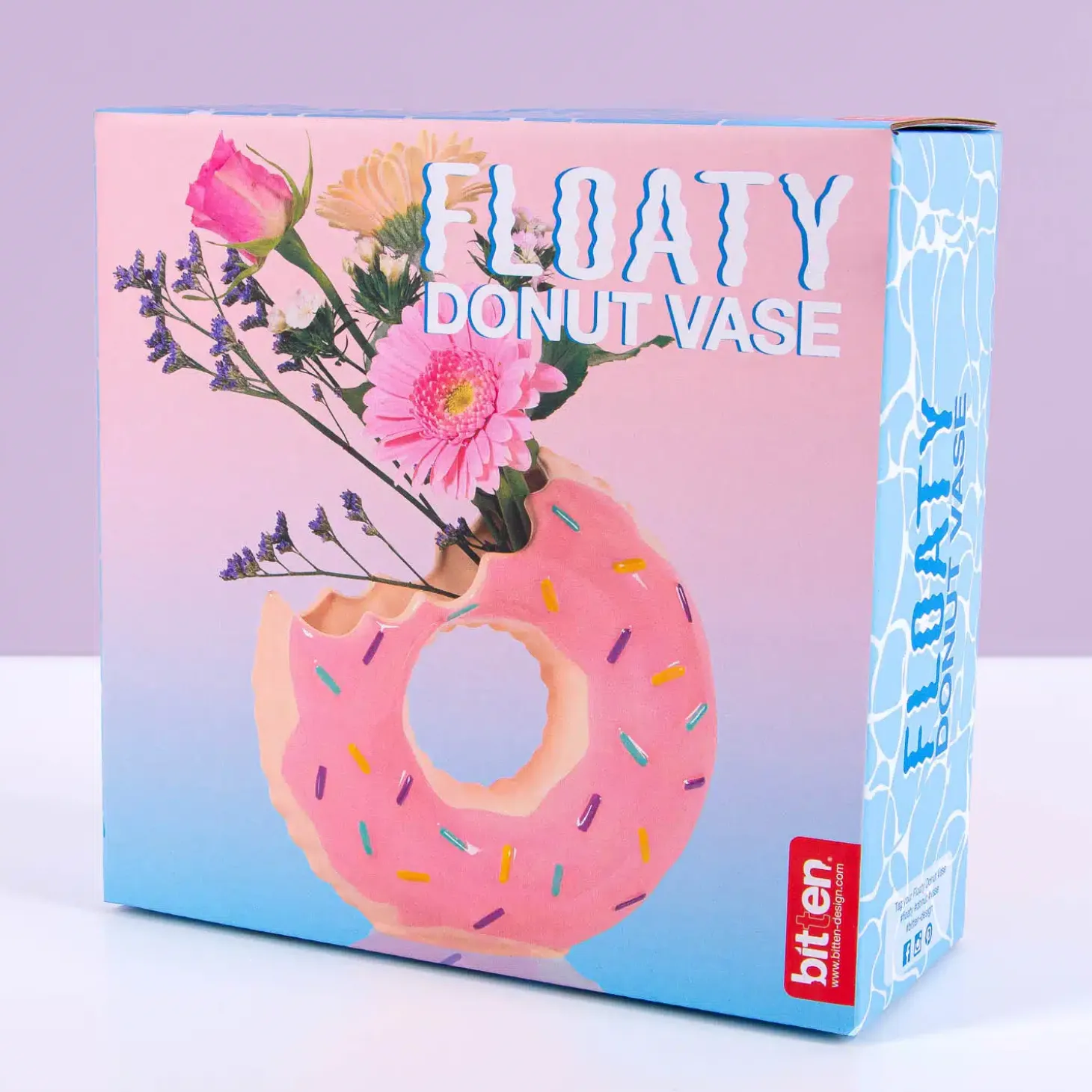 Donut zwemband vaas