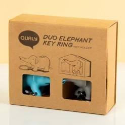 Duo Elephant sleutelhanger