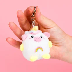 Eenhoorn knuffel sleutelhanger