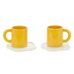 Ei mok en schotel (set van 4)