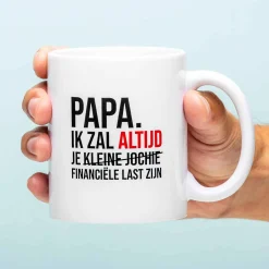 Financiële last mok