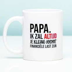 Financiële last mok