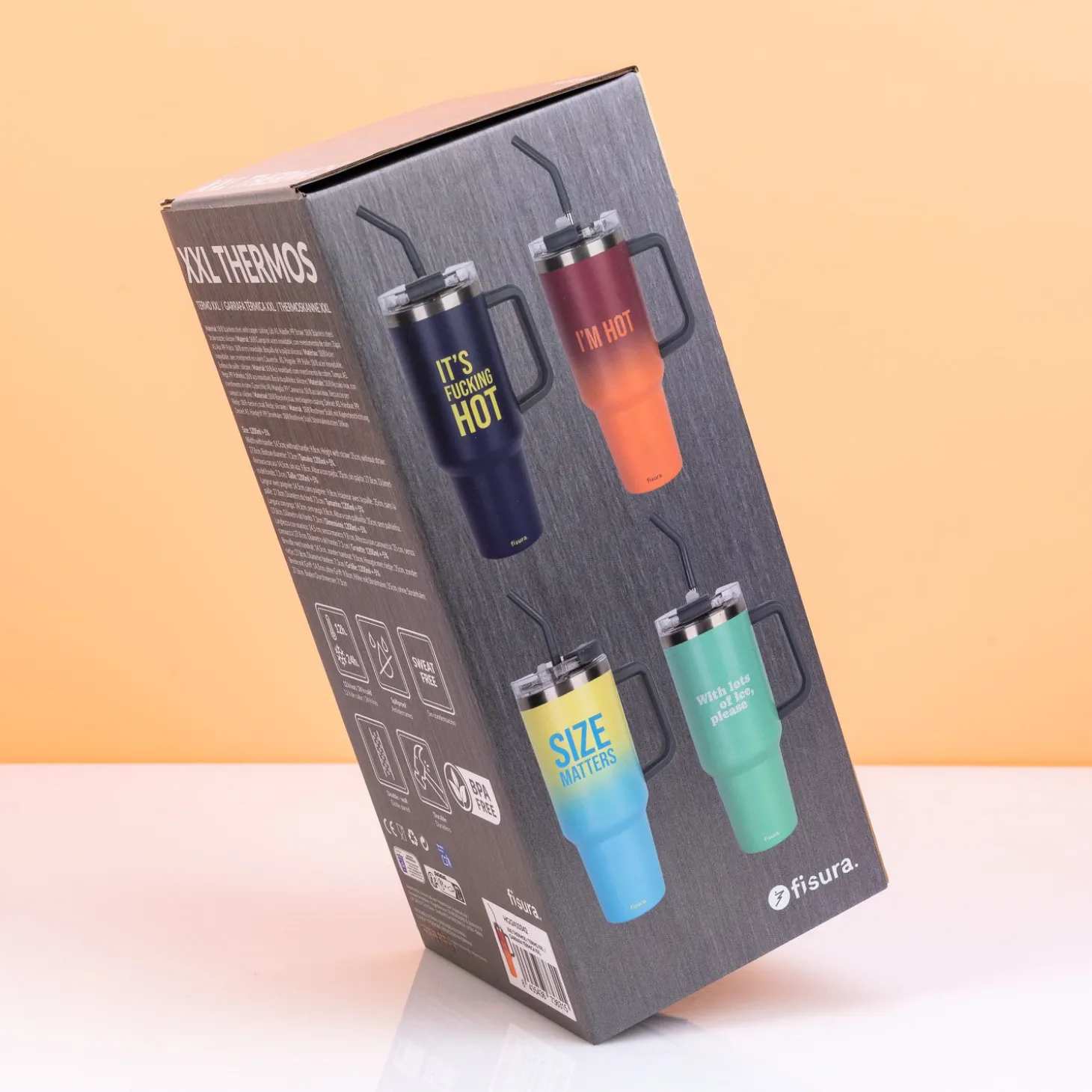 Fisura XXL thermosbeker (1,2 liter)