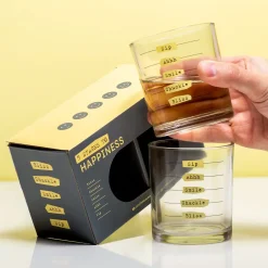 Five Stages to Happiness drankglazen (set van 2)