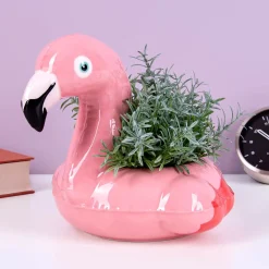 Flamingo zwemband potje