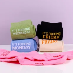 Fucking Week sokken (set van 5)