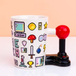 Game Over mok met joystick oor