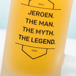 Gepersonaliseerde Bierpul The Man The Myth The Legend
