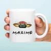 Gepersonaliseerde Mok Friends Central Perk Naam