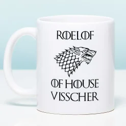 Gepersonaliseerde Mok Game Of Thrones House Of