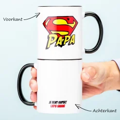 Gepersonaliseerde mok Superpapa