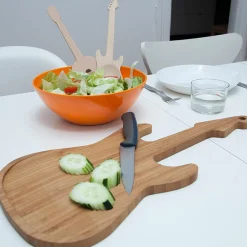 Gitaar snijplank van bamboe