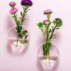 Glazen muurvaasjes (set van 2)