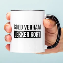 Goed verhaal mok